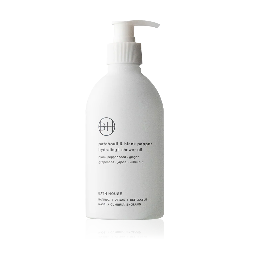 Patchouli & Black Pepper Shower Oil