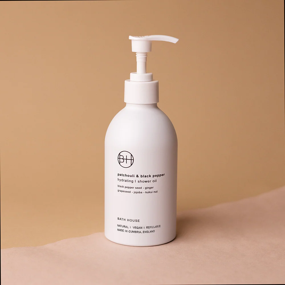 Patchouli & Black Pepper Shower Oil - Image 2